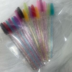 Colorful Eyelash Brushes Eyelash Makeup BrushSet .